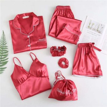 Set cadou 7 piese dama Roșu Trandafir – Noua Colectie